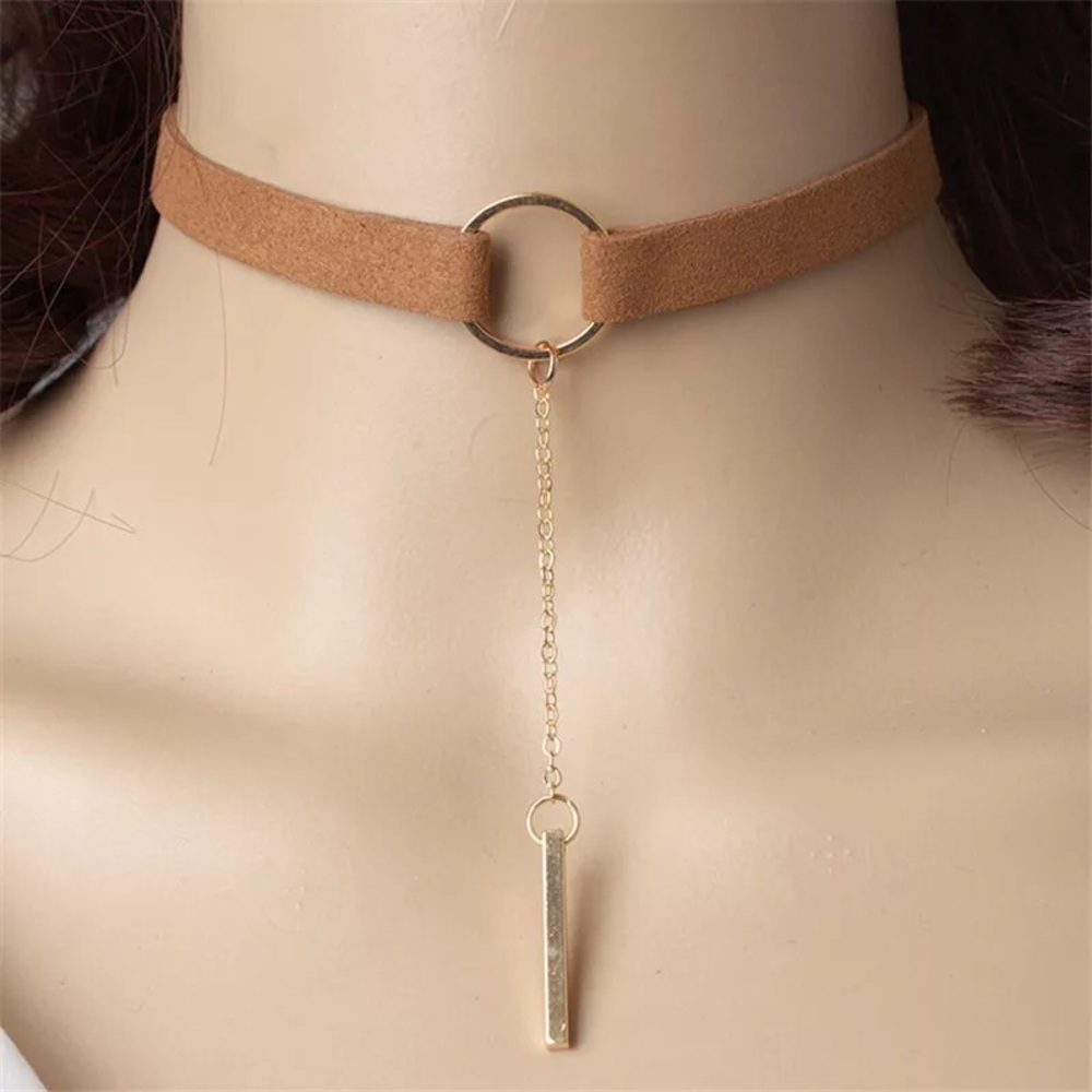 🎉 New Brown Adjustable Choker Necklace